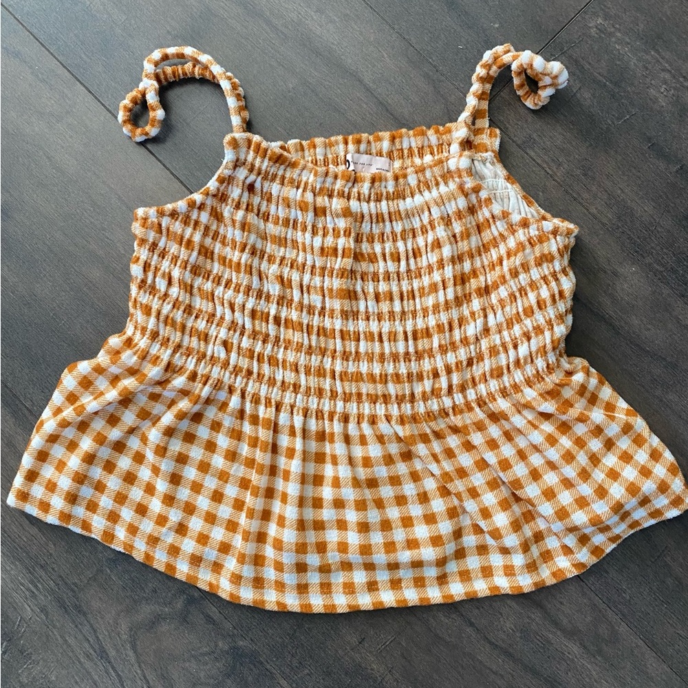 Girls summer spaghetti strap shirt. New with tags